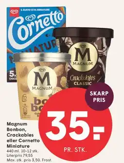 SPAR Magnum Bonbon, Crackables eller Cornetto Miniature tilbud