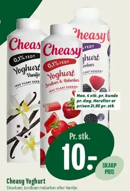 Min Købmand Cheasy Yoghurt tilbud