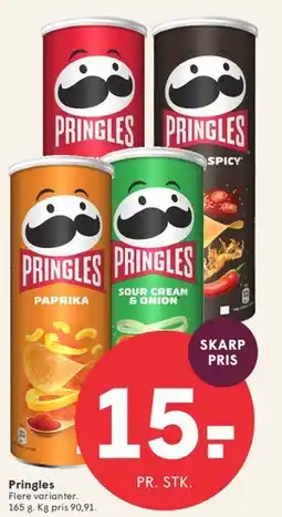 SPAR Pringles tilbud