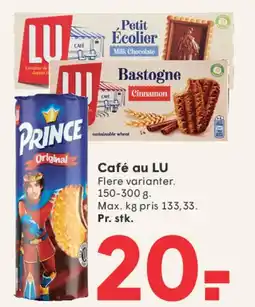 SPAR Café au LU / Prince tilbud