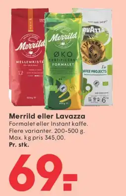 SPAR Merrild eller Lavazza tilbud