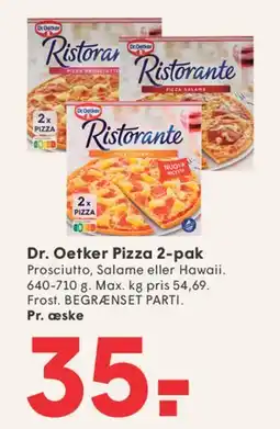 SPAR Dr. Oetker Pizza 2-pak tilbud