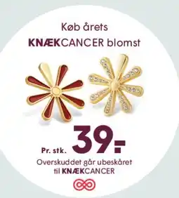 SPAR KnækCancer blomst tilbud