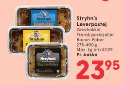 SPAR Stryhns Leverpostej tilbud