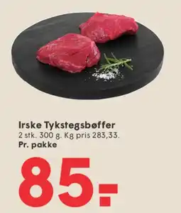 SPAR Irske Tykstegsbøffer tilbud