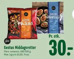 Min Købmand Gestus Middagsretter tilbud