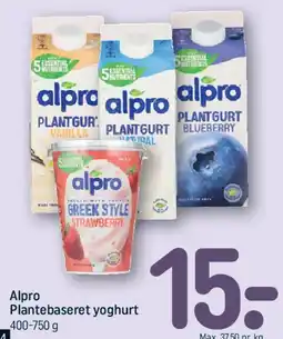 REMA 1000 Alpro Plantebaseret yoghurt tilbud