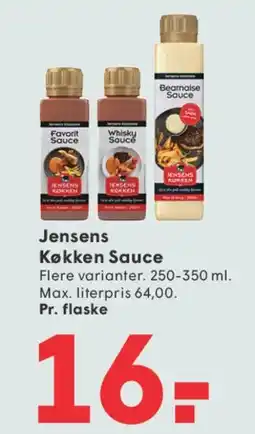 SPAR Jensens Køkken Sauce tilbud