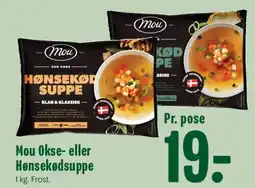 Min Købmand Mou Okse- eller Hønsekødssuppe tilbud