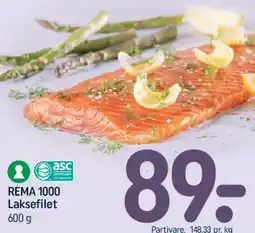 REMA 1000 Laksefilet tilbud