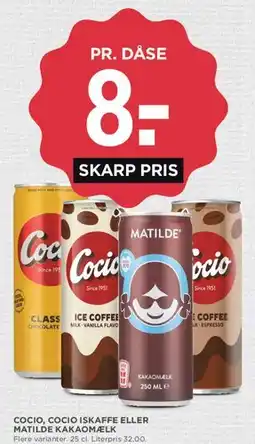 MENY Cocio, Cocio iskaffe eller Matilde kakaomælk tilbud