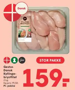 SPAR Gestus Dansk kyllingebrystfilet tilbud