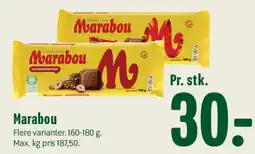 Min Købmand Marabou tilbud