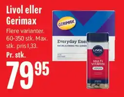 Min Købmand Livol eller Gerimax tilbud