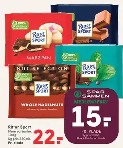 SPAR Ritter Sport tilbud
