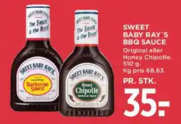MENY Sweet Baby Ray's BBQ Sauce tilbud
