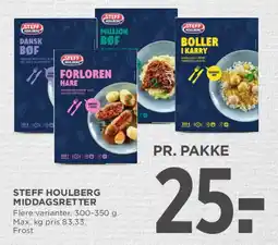 MENY Steff Houlberg middagsretter tilbud