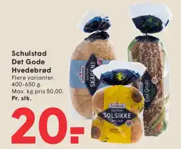 SPAR Schulstad Det Gode Hvedebrød tilbud