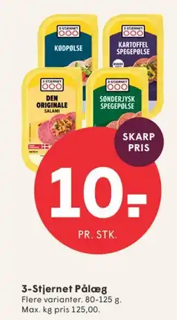 SPAR 3-Stjernet Pålæg tilbud