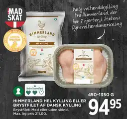 MENY Himmerland - Hel kylling eller brystfilet af dansk kylling tilbud