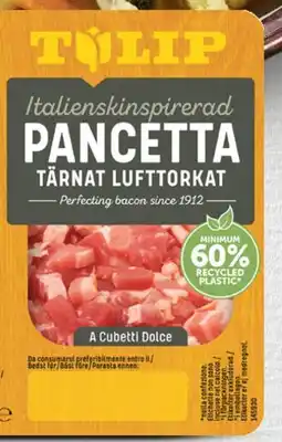 MENY Italienskinspirerad Pancetta (tärnat/lufttorkat) tilbud