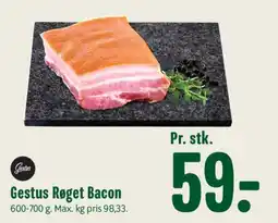 Min Købmand Gestus Røget Bacon tilbud