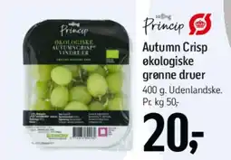 Føtex Autumn Crisp økologiske grønne druer tilbud