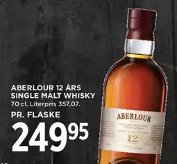 MENY Aberlour 12 års Single Malt Whisky tilbud