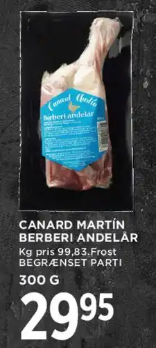 MENY Canard Martín - Andelår tilbud