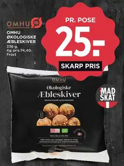 MENY Omhu økologiske æbleskiver tilbud