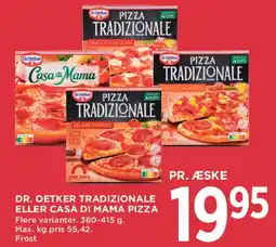 MENY Dr. Oetker Tradizionale eller Casa di Mama pizza tilbud
