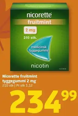 Løvbjerg Nicorette fruitmint tilbud
