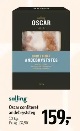 Føtex Oscar confiteret andebryststeg tilbud