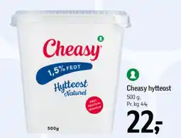 Føtex Cheasy hytteost tilbud