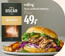 Føtex Oscar confiteret andebryst tilbud