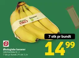 Løvbjerg Øko bananer tilbud
