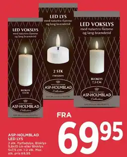 MENY ASP-Holmblad LED Lys tilbud