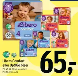 Føtex Libero Comfort eller Up&Go bleer tilbud