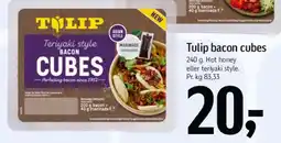 Føtex Tulip bacon cubes tilbud