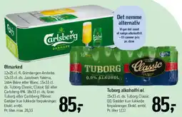 Føtex Ølmarked (blandt andet Carlsberg / Tuborg 12-pak) tilbud