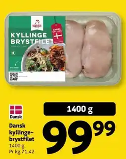 Løvbjerg Rose kyllinge-brystfilet tilbud