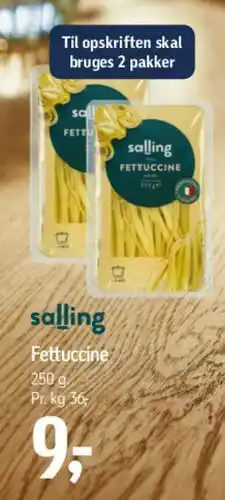 Føtex Salling Fettuccine tilbud