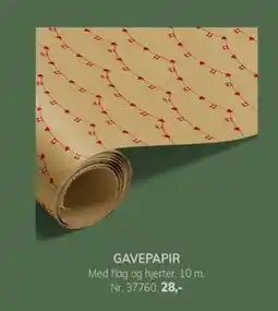 Daells Bolighus Gavepapir tilbud
