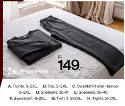 Føtex Folded sweatshirt and trousers set tilbud