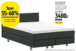 Føtex Kontinentalseng (f.eks. Nordisk Fjer) tilbud
