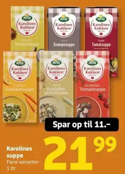 Løvbjerg Karolines Køkken suppe tilbud