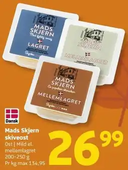 Løvbjerg Mads Skjern skiveost tilbud