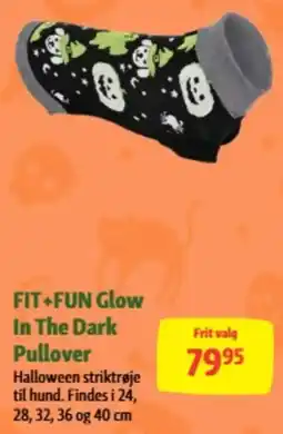 Maxi Zoo Fit+fun glow in the dark pullover tilbud