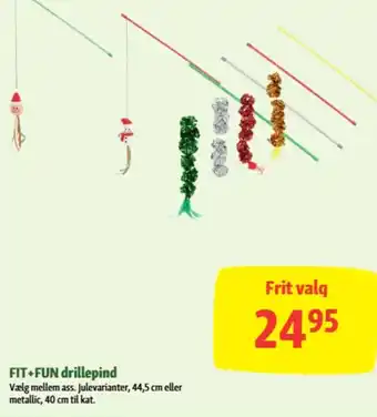 Maxi Zoo FIT+FUN drillepind tilbud