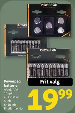 Løvbjerg Powerpaq batterier tilbud